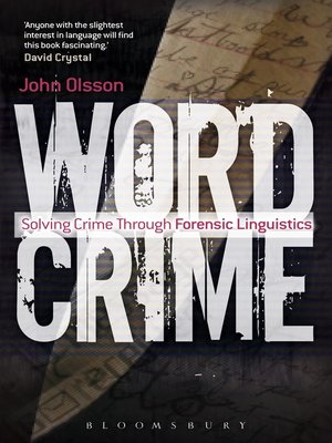 cover image of Wordcrime